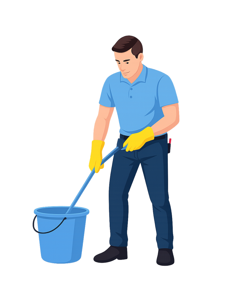Mopping in Fresh Blues (1) House cleaning Fujairah